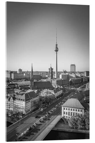 Obraz na szkle akrylowym Berlin skyline with TV tower