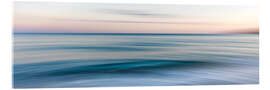 Akrylglastavla Wave at sea, Côte d'Azur, France - Dieterich Fotografie