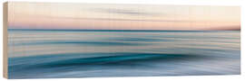 Trätavla Wave at sea, Côte d'Azur, France - Dieterich Fotografie