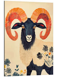 Aluminiumtavla Boho Capricorn - Frank Daske