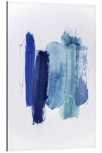 Obraz na aluminium Abstract blue tones of the sea