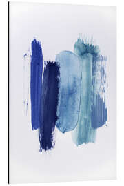 Obraz na aluminium Abstract blue tones of the sea - Studio Nahili