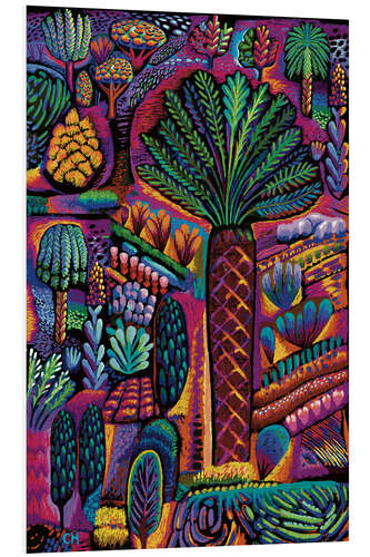 Quadro em PVC Desert Herb Garden