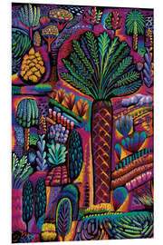 Foam board print Desert Herb Garden - Charles Harker