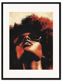 Gerahmter Kunstdruck Fire in my mind