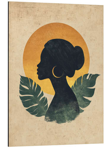 Alumiinitaulu African beauty