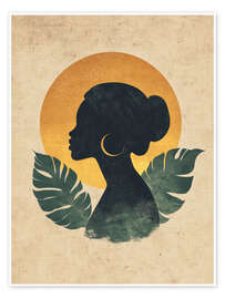 Poster African beauty