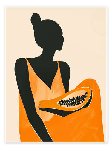 Plakat Papaya Girl