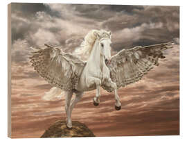Print på træ Pegasus - Johnny Palacios
