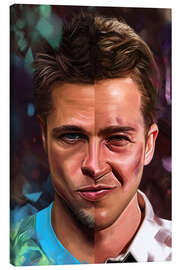 Leinwandbild Tyler Durden, The Narrator - Dmitry Belov