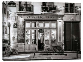 Lienzo Pequeño bar en París - Assaf Frank