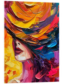 Acrylglasbild Im Rausch der Farben - Michael artefacti