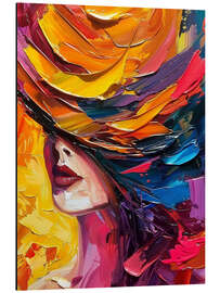 Obraz na aluminium Intoxication of colours - Michael artefacti