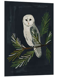 Tableau en PVC Hibou de nuit