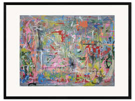 Impression artistique encadrée Peaceful War - Gabriel Tobón Moreno