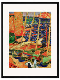 Gerahmter Kunstdruck Der Hafen von Collioure, 1905