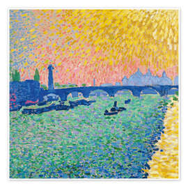 Wandbild Waterloo Bridge, 1906 - André Derain