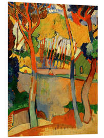 Obraz na PCV L’Estaque (Three Trees, L’Estaque), 1906 - André Derain