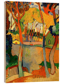 Trätavla L’Estaque (Three Trees, L’Estaque), 1906 - André Derain