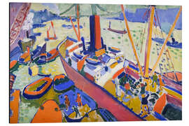 Magnettafel The basin of London, 1906