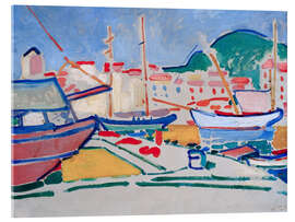 Obraz na szkle akrylowym Harbour, 1905 - André Derain