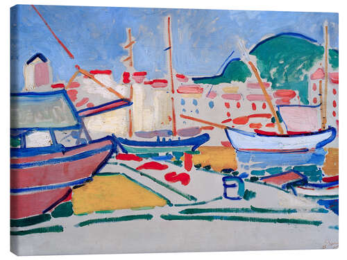 Leinwandbild Hafen, 1905