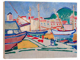 Obraz na drewnie Harbour, 1905