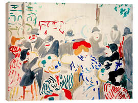 Holzbild Straßenszene, 1906 - André Derain