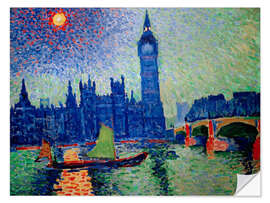 Wandsticker Big Ben, 1906