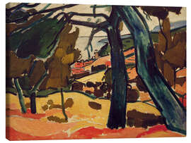 Canvas print Pines near Cassis, 1907 - André Derain