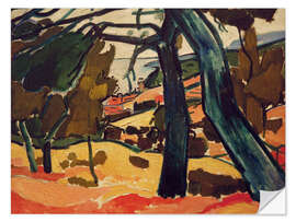 Wandsticker Pinien bei Cassis, 1907