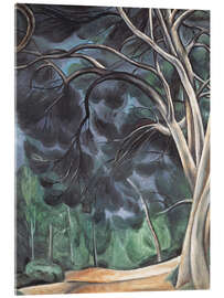 Akrylbillede Tree trunks, 1912