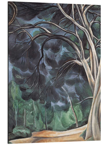 Aluminium print Tree trunks, 1912