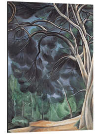 Magnettafel Baumstämme, 1912