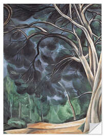 Wandsticker Baumstämme, 1912