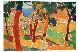 Stampa su vetro acrilico L’Estaque, 1906