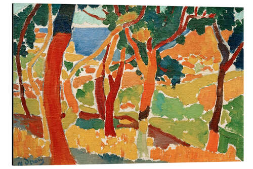 Aluminium print L’Estaque, 1906