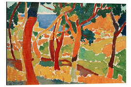 Aluminium print L’Estaque, 1906