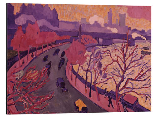 Cuadro de aluminio El puente de Westminster, 1906