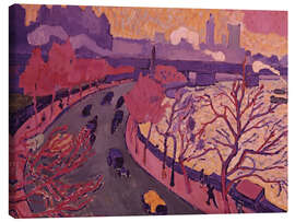 Leinwandbild Die Westminster Bridge, 1906