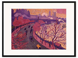 Framed art print The Westminster Bridge, 1906