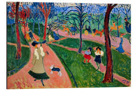 Aluminium print Hyde Park in London - André Derain