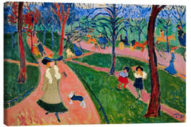Canvas print Hyde Park in London - André Derain