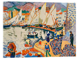 Acrylglas print Drying the Sails, 1905 - André Derain