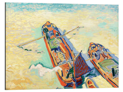 Obraz na aluminium The two barges, 1906