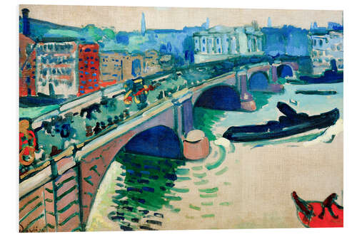 Foam board print London Bridge, 1906