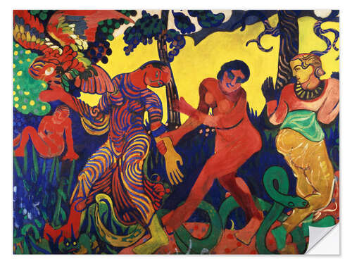 Muursticker The Dance, 1906