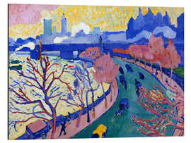 Magnettafel Charing Cross Bridge in London, 1906