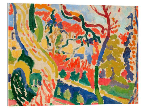 Tableau en plexi-alu Paysage près de Collioure, 1905