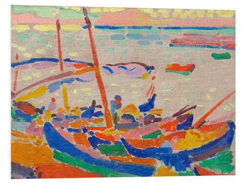 PVC-taulu Fishing Boats, Collioure, 1905